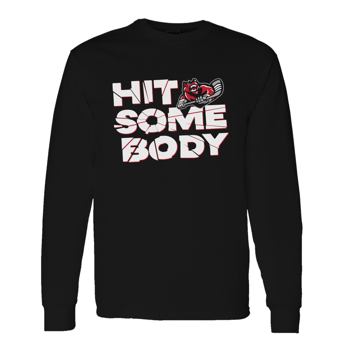 Hit Somebody Shatter Long Sleeve T-Shirt