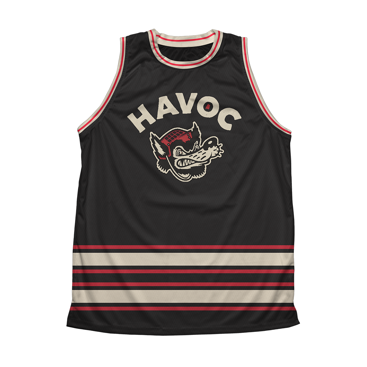 New Balance, Shirts, Vintage Huntsville Havoc Hockey Jersey New Balance  Made In Usa