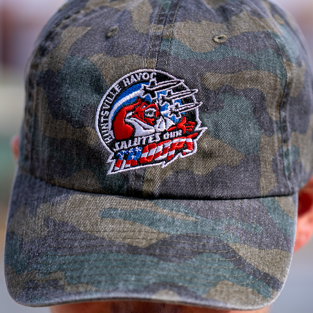 Salute Our Troops Mitchell & Ness Faded Camo Cap