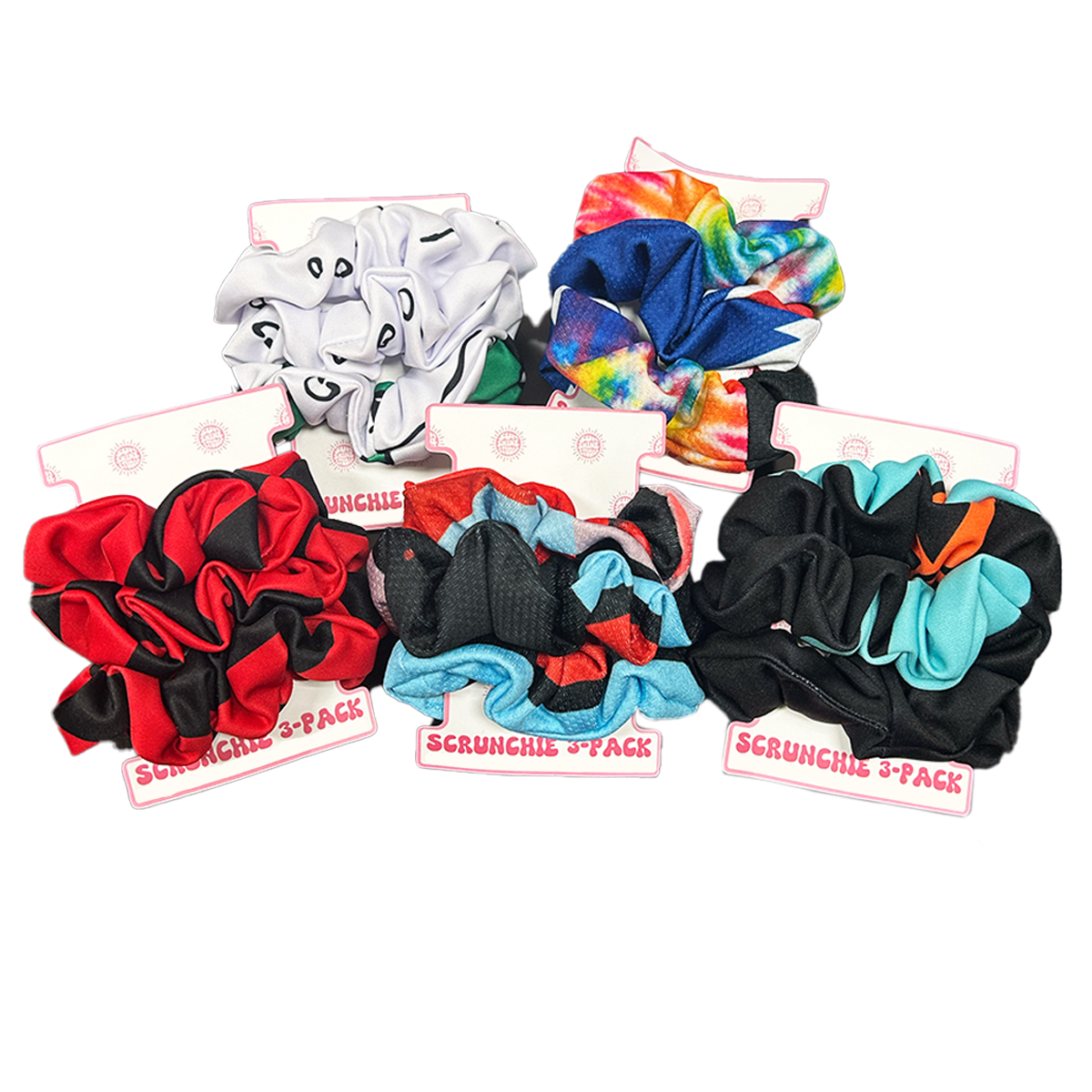 Speciality 3-Pack Scrunchie Set