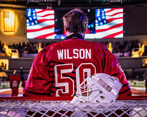 #50 Brian Wilson Retro Rush Adult Authentic Jersey