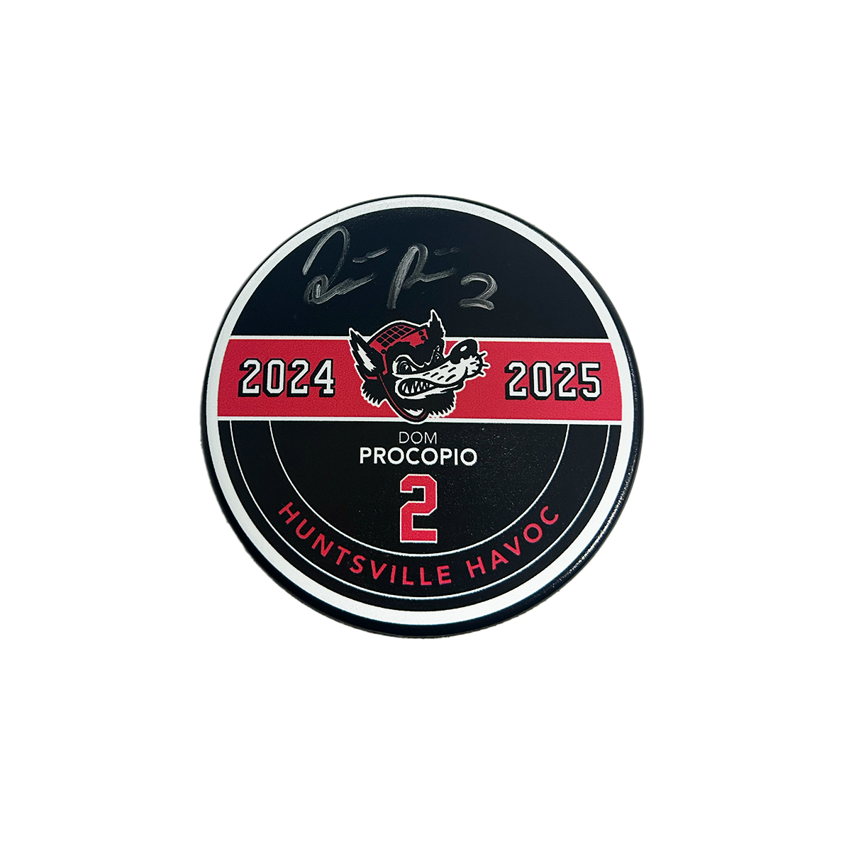 2024-2025 Official Player Signed Pucks