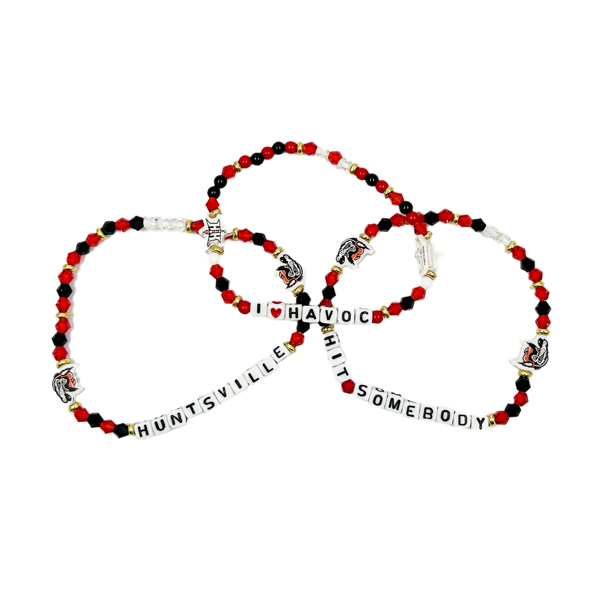 3-Pack Team Friendship Bracelet Set