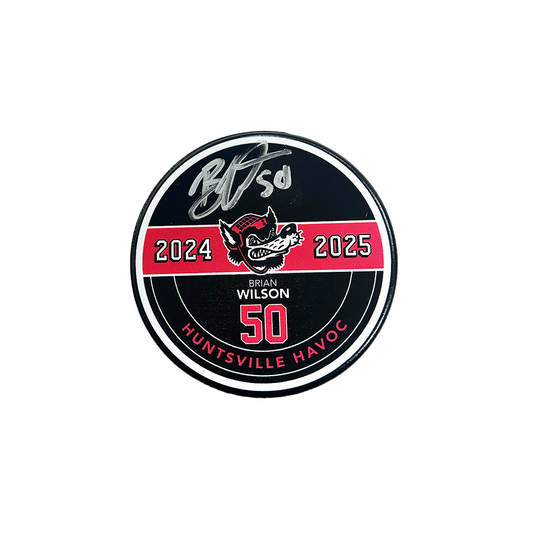 2024-2025 Official Player Signed Pucks