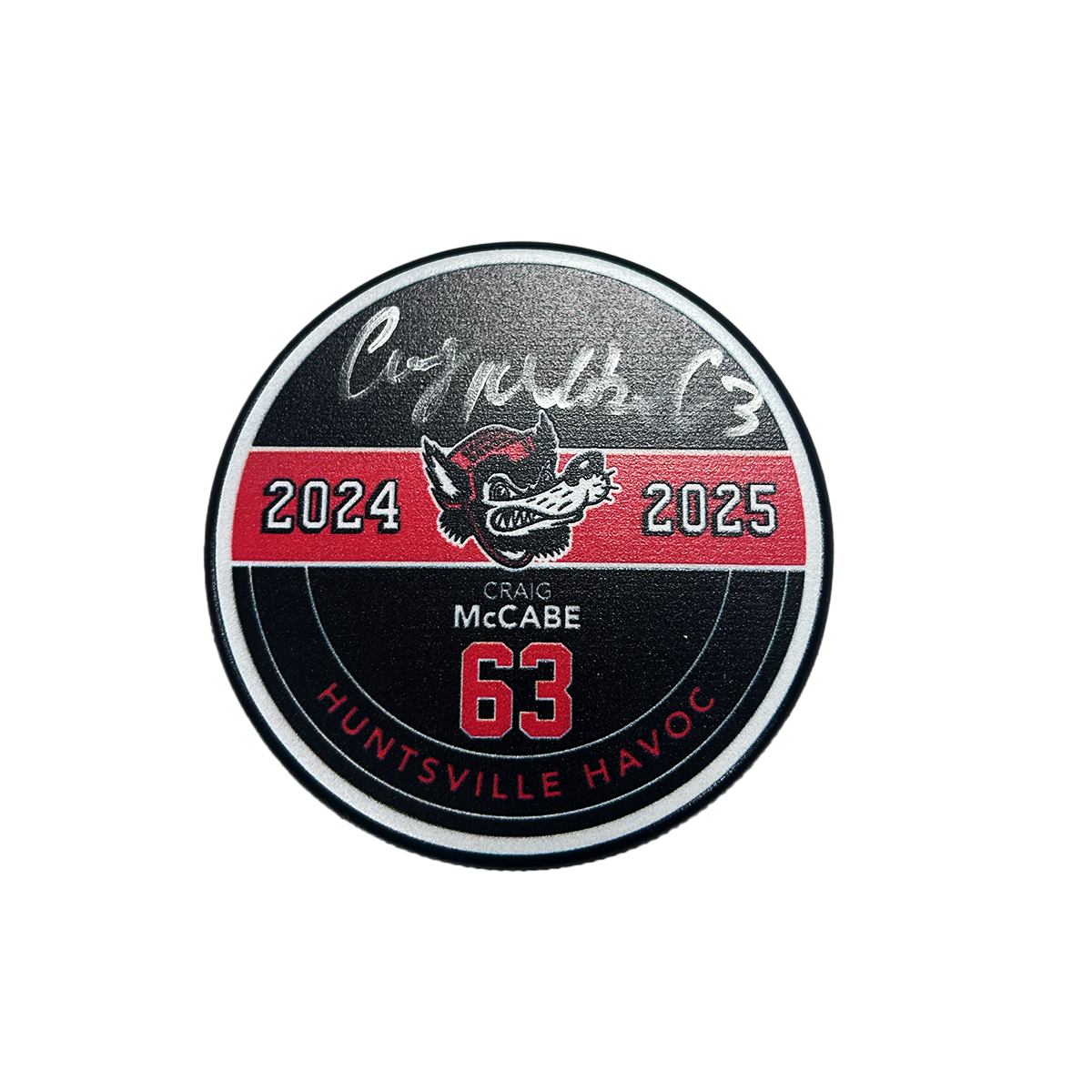 2024-2025 Official Player Signed Pucks