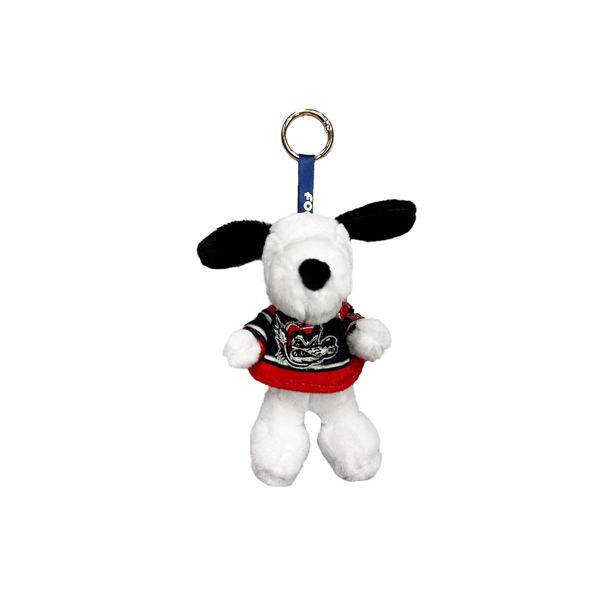 6" Snoopy Plush Backpack Clip