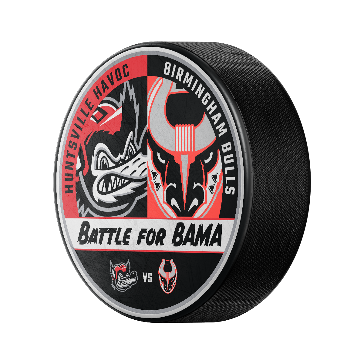 Battle For Bama Puck