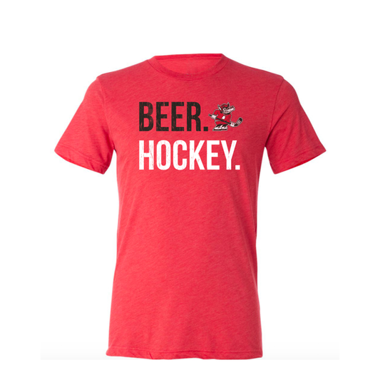 Beer. Hockey. T-Shirt