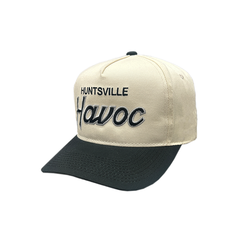 Bone & Stone Retro Script Dynasty 500 Snapback Cap