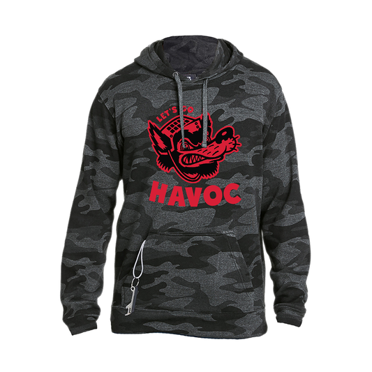 Camo Let's Go Havoc Retro Tailgate Hoodie