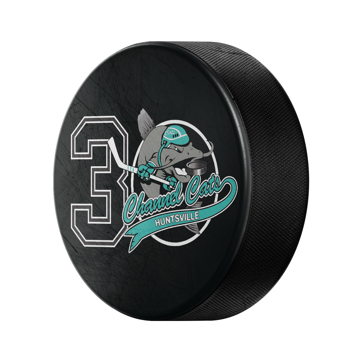 Channel Cats 30th Anniversary Puck