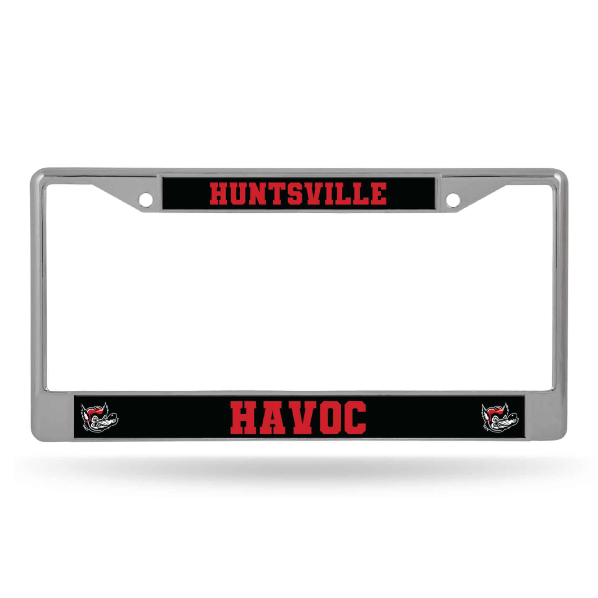 Havoc Chrome License Plate Frame