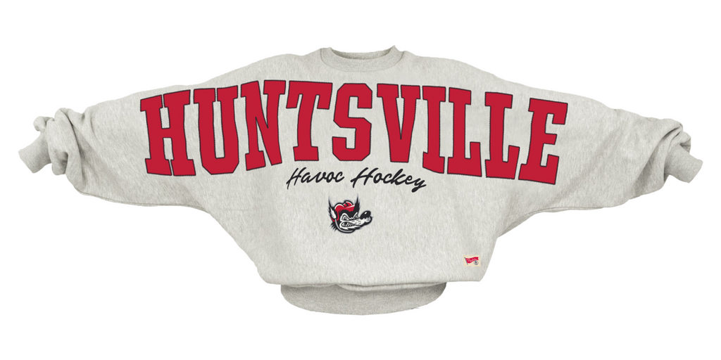 Havoc Crest Flannigan Oversized Fleece Women's Crewneck