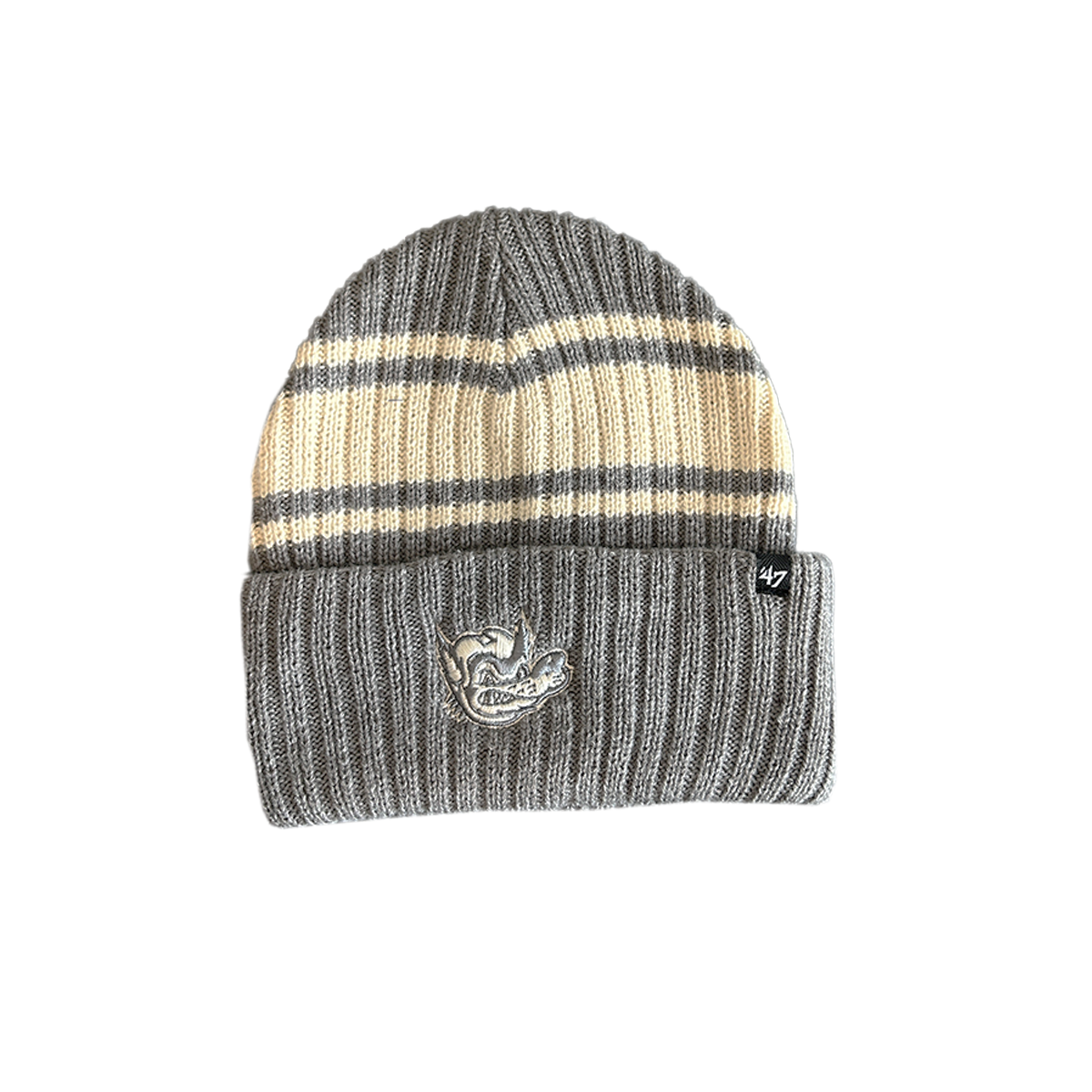 Crest Gray Harbors Stripe '47 Cuff Knit Cap