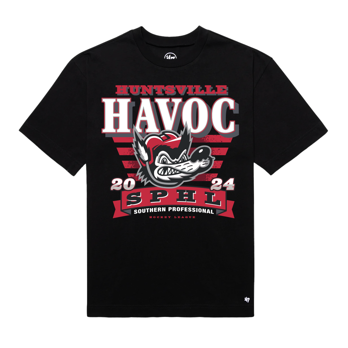 Havoc Crest Stripe Splash '47 Franklin T-Shirt