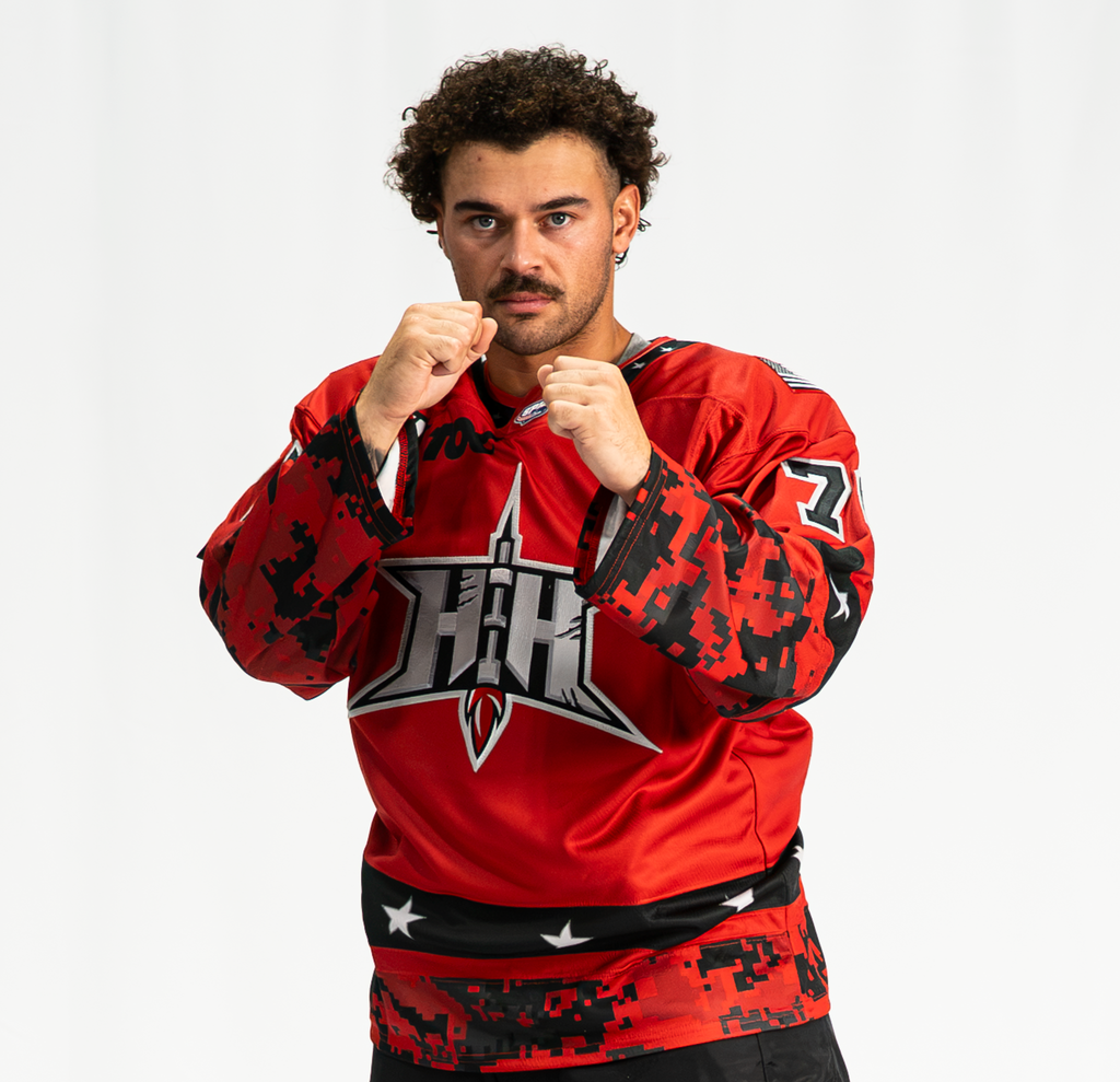 #78 Cole Reginato Rockets' Red Glare Alternate Adult Authentic Jersey