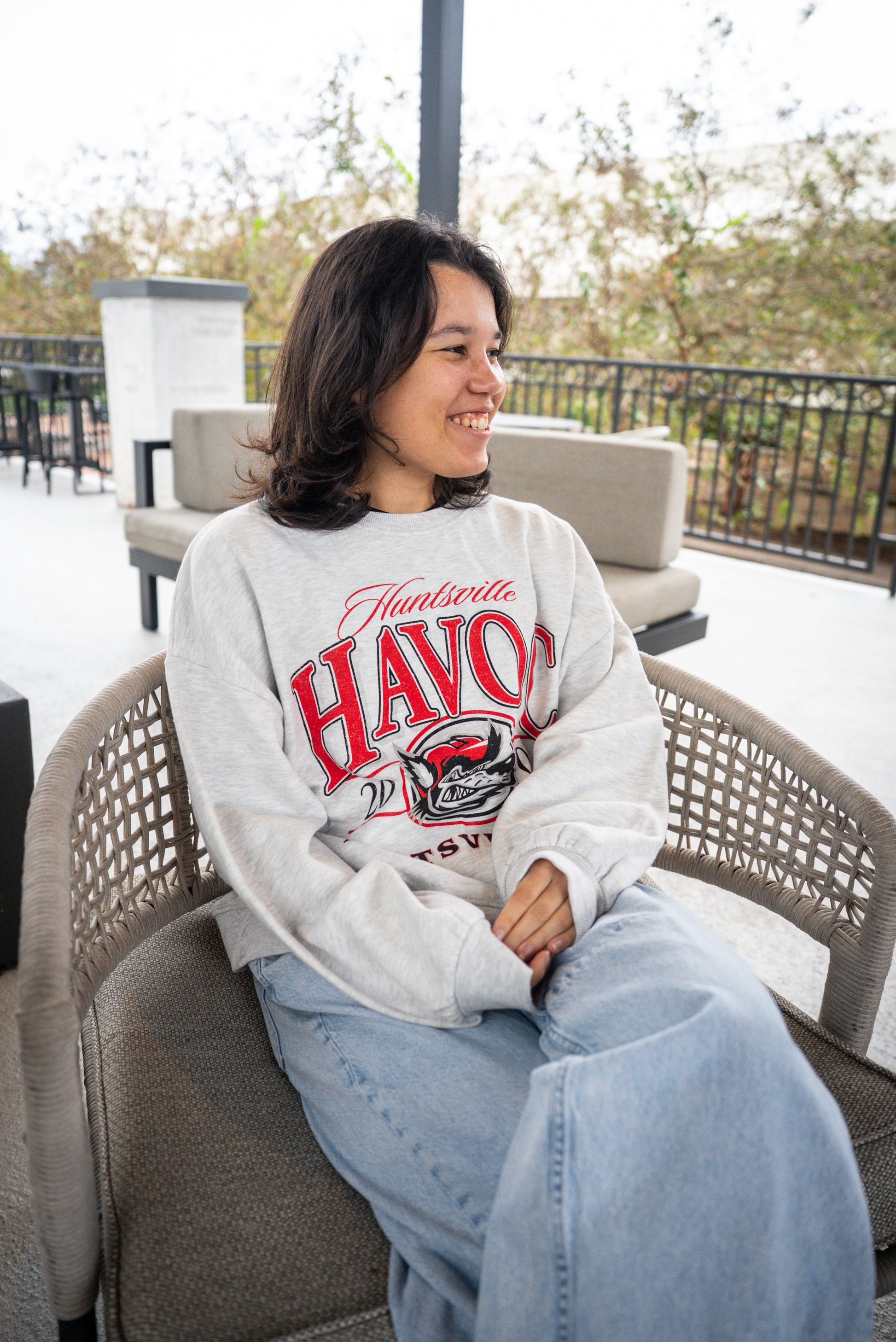 Havoc Crest Melange Vinson Fleece Women's Crewneck