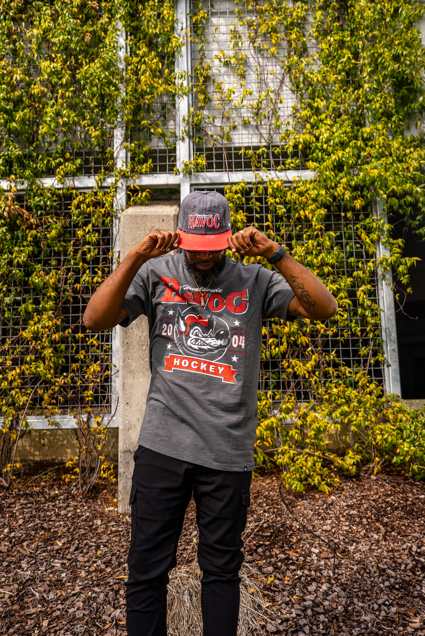 Havoc Coal Cragged '47 Captain Cap