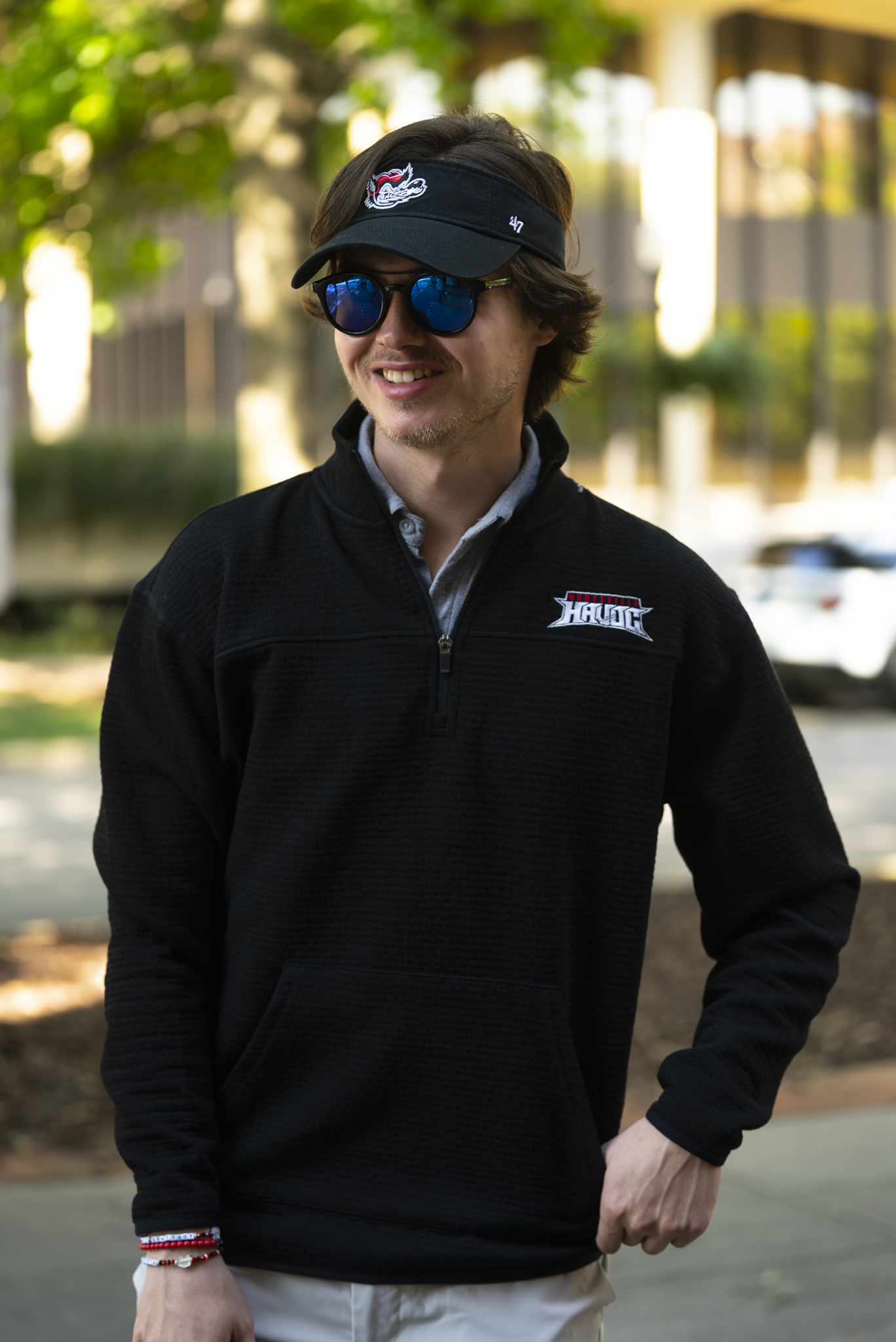 Wordmark Pebble Quarter Zip