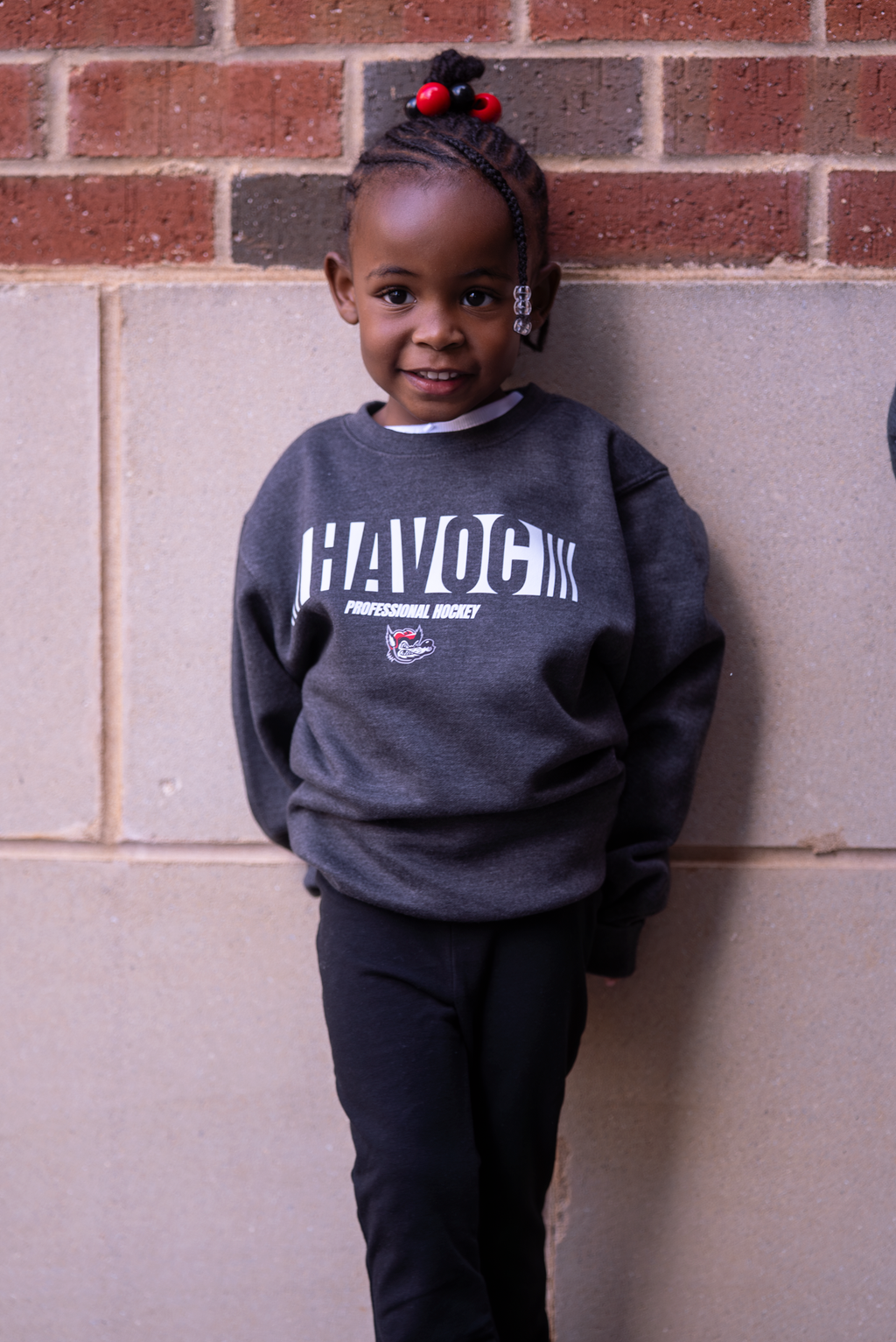 Havoc Crest Hidden Spread Youth Crewneck