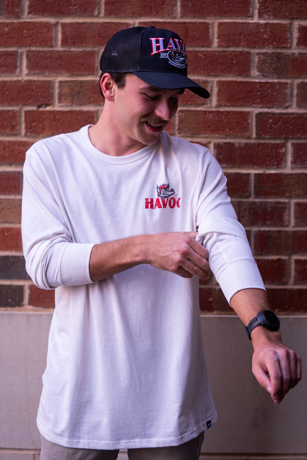 Havoc Crest Arcitext '47 Franklin Long Sleeve T-Shirt