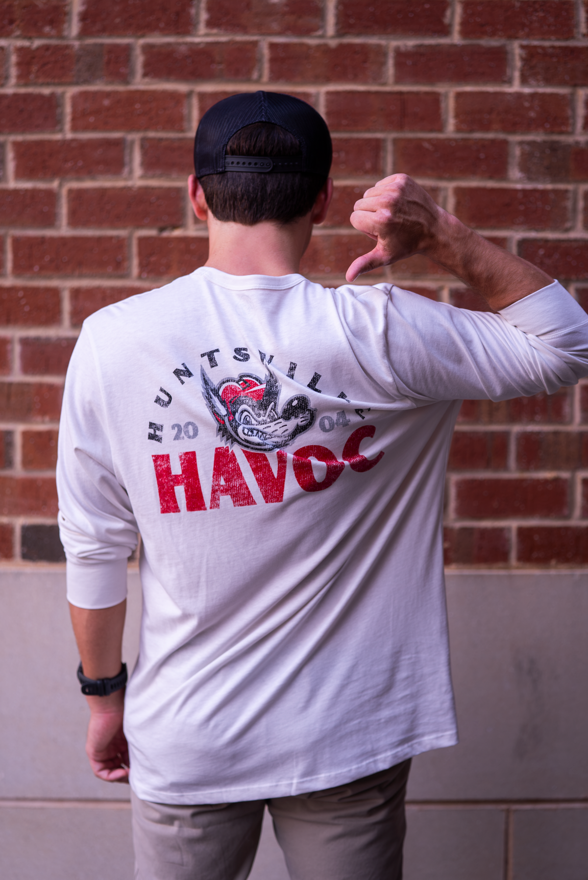 Havoc Crest Arcitext '47 Franklin Long Sleeve T-Shirt