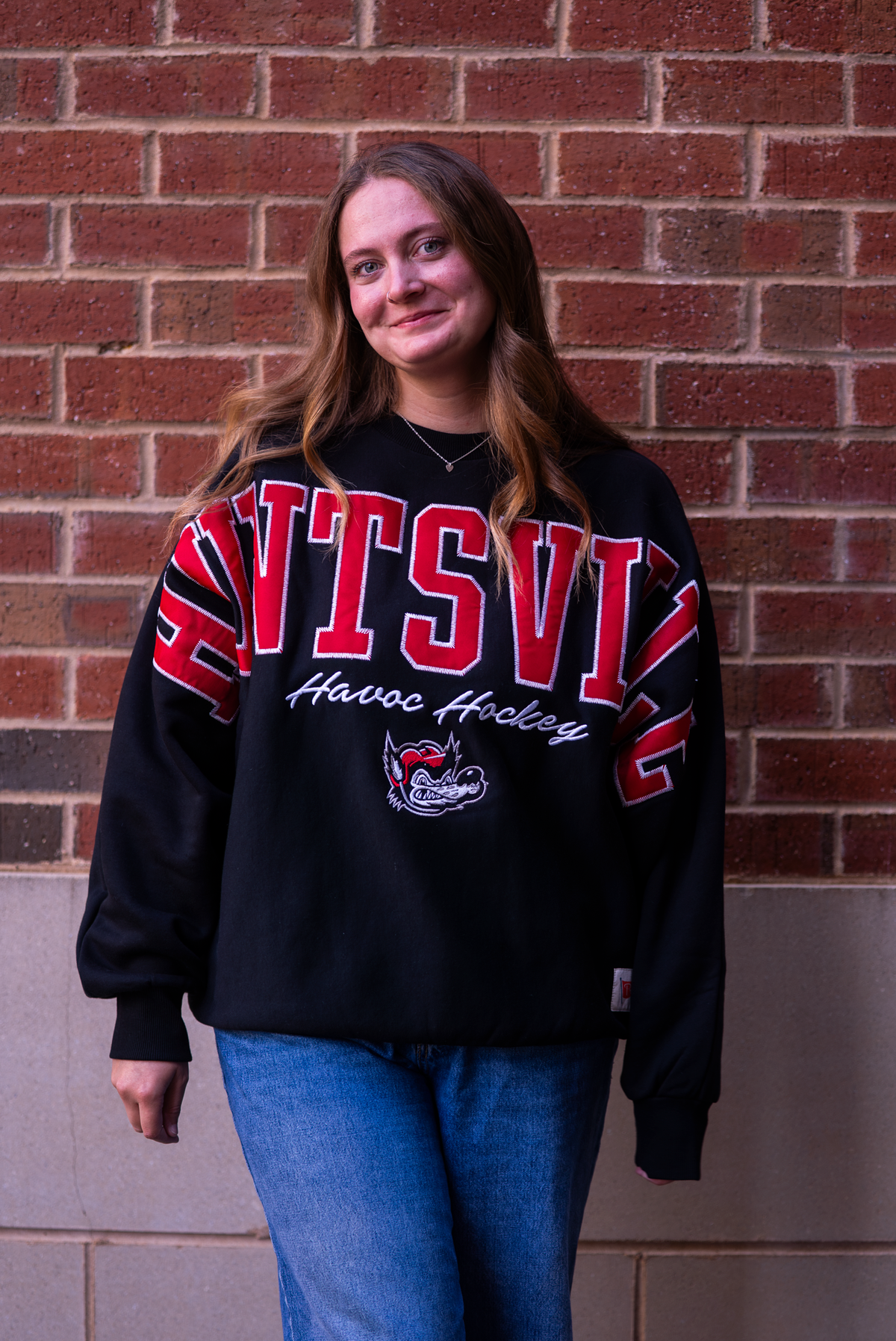 Huntsville Flannigan Oversized Fleece Women's Crewneck