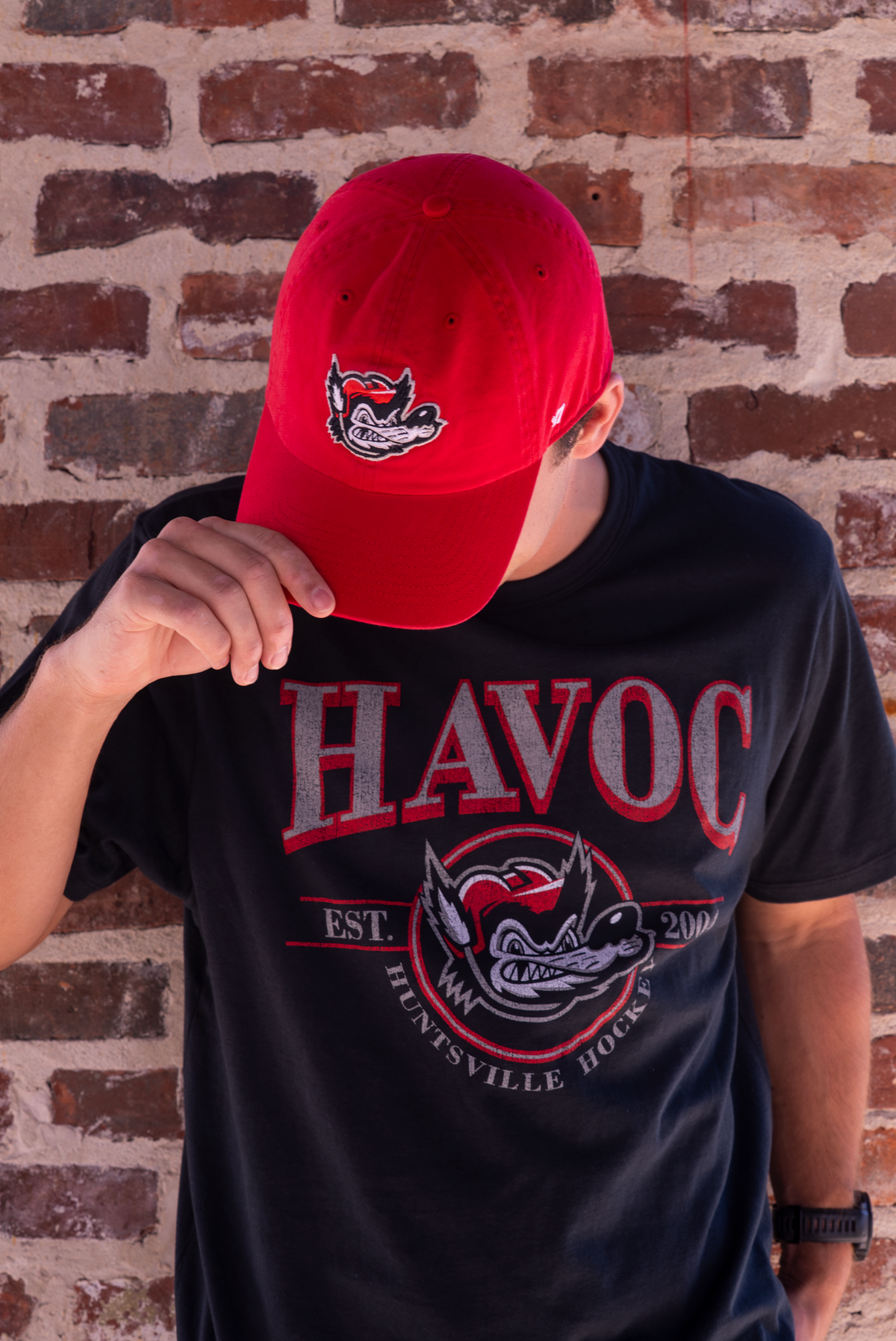 Havoc Crest Red '47 Clean Up Cap