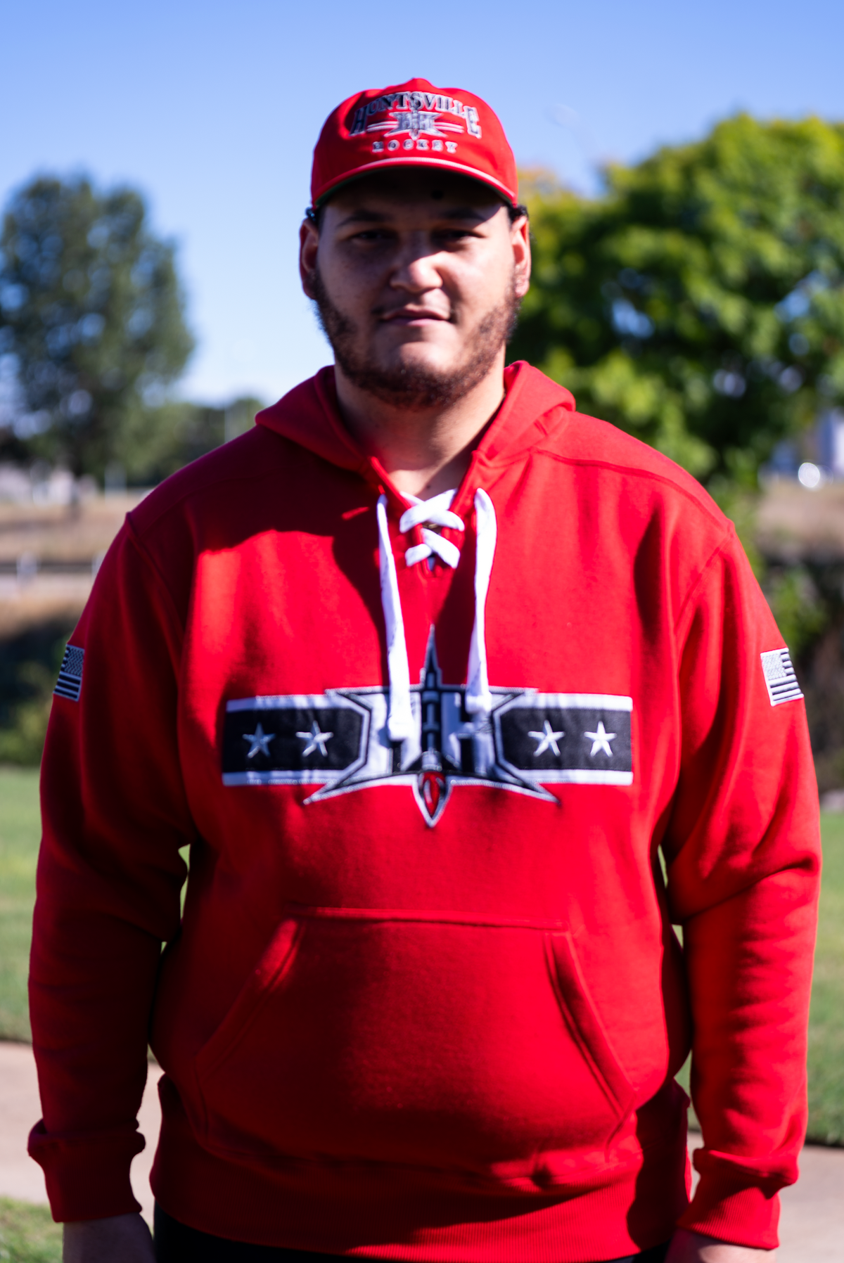 Rockets' Red Glare Premium Sport Lace Hoodie