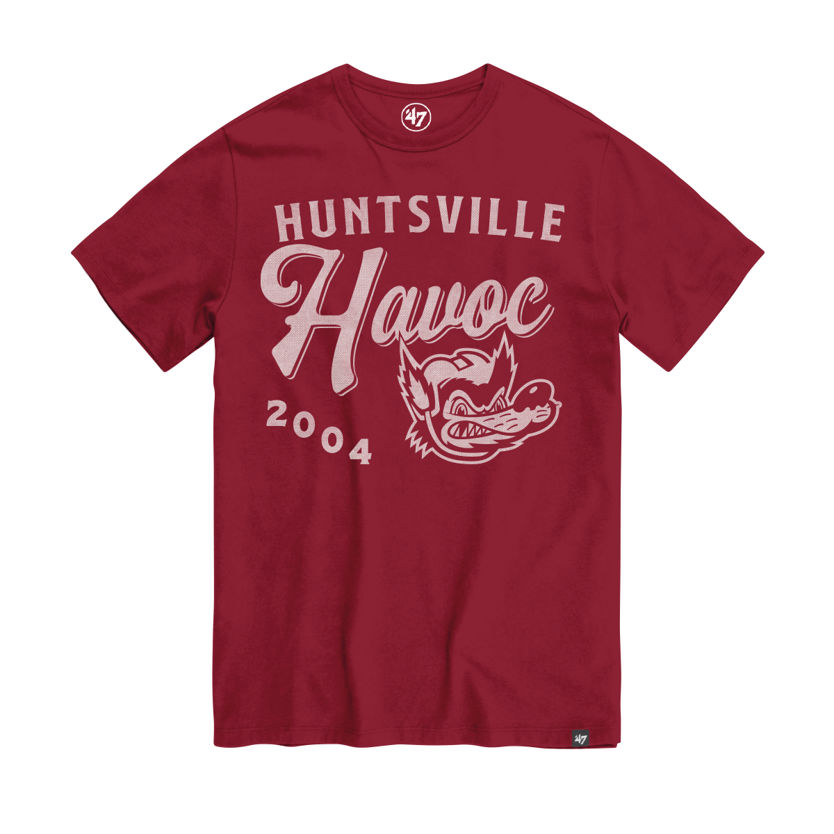 Havoc Crest Diag Script '47 Franklin T-Shirt