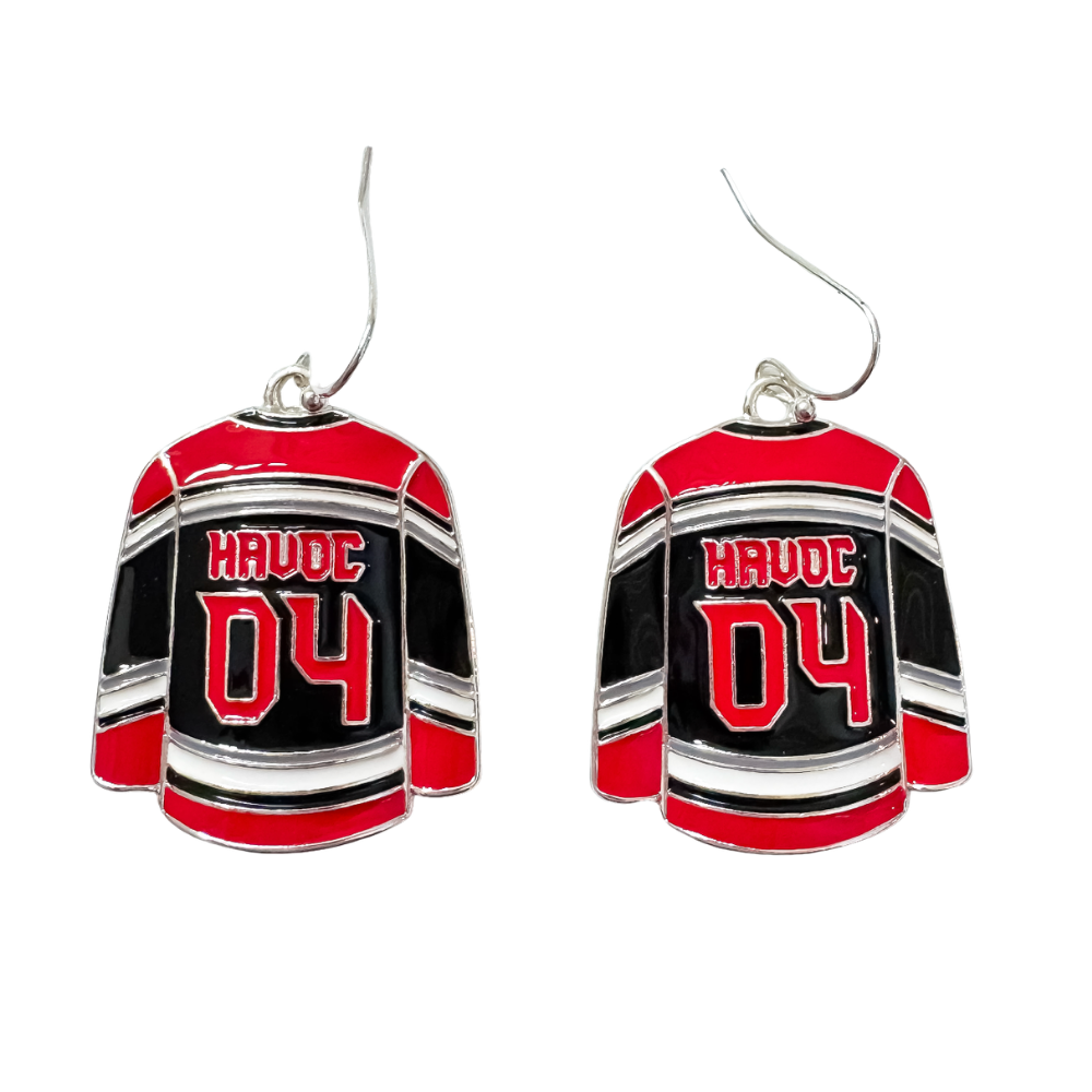 Havoc Jersey Dangle Earring