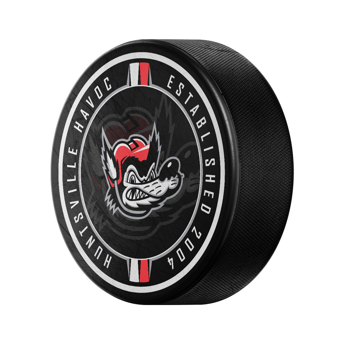 Est. 2004 Havoc Crest Ribbon Puck
