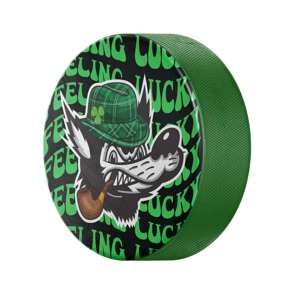 Feeling Lucky St. Wolfie Puck