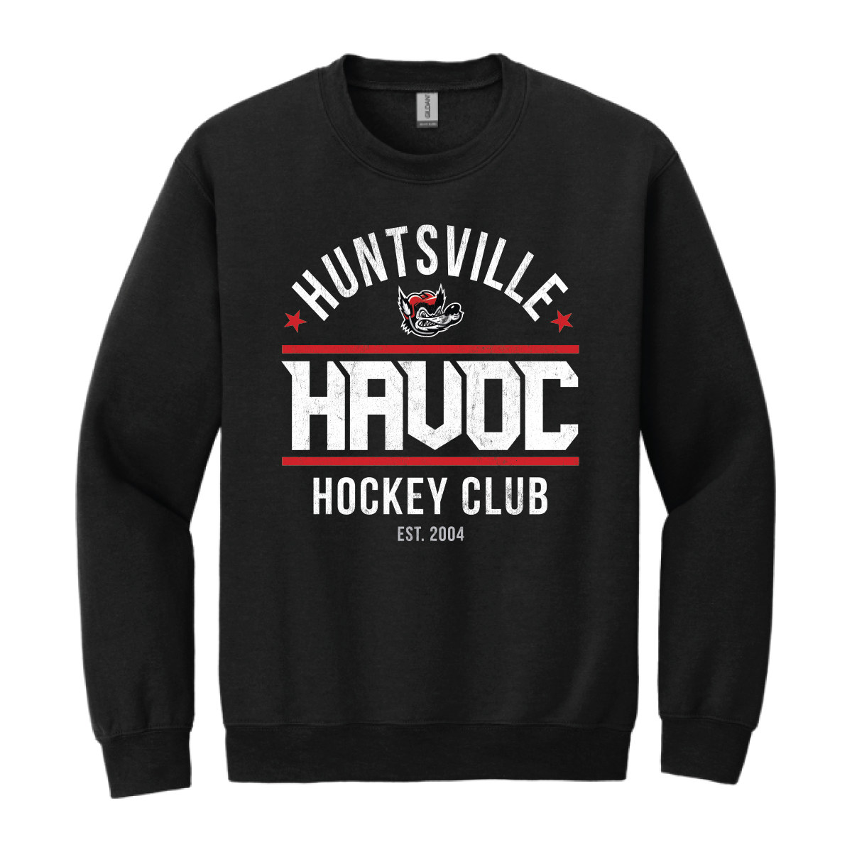 Grunge Hockey Club Crewneck