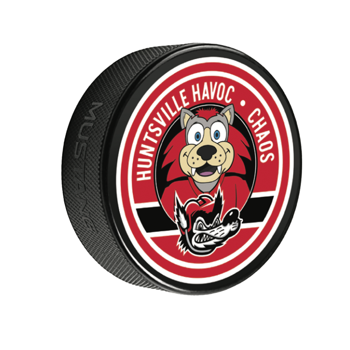Havoc Chaos Mascot Premium Puck