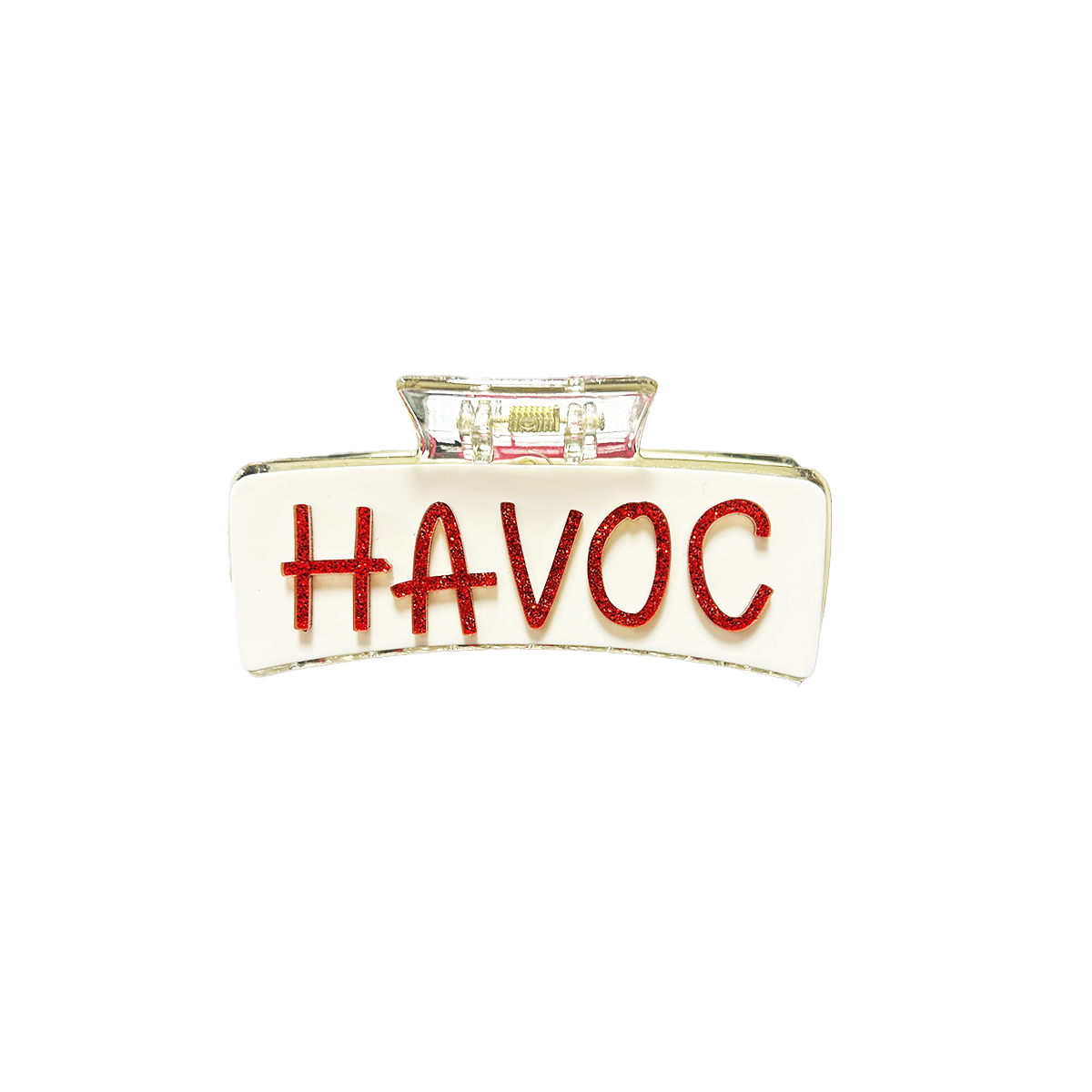Havoc Glitter Acrylic Claw Clip