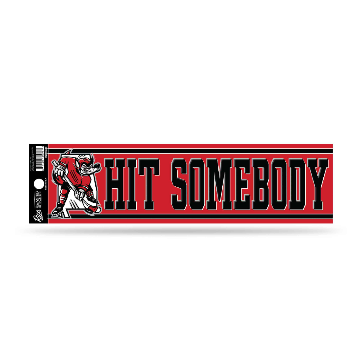 Hit Somebody Bumper Sticker