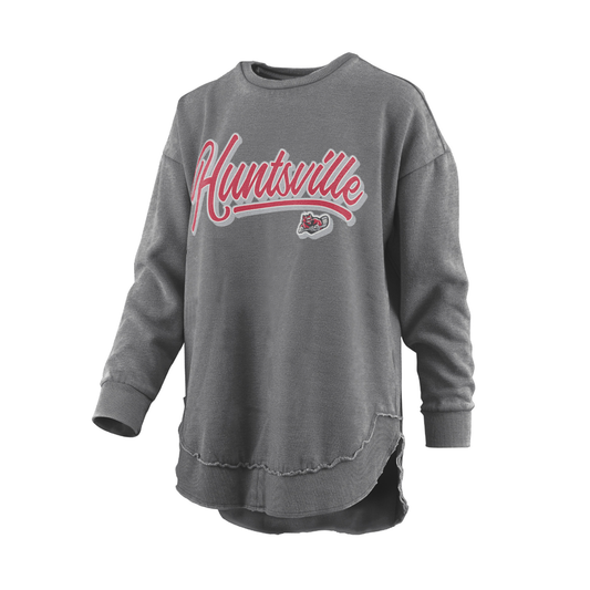 Huntsville Harlow Women's Rounded Fleece Crewneck