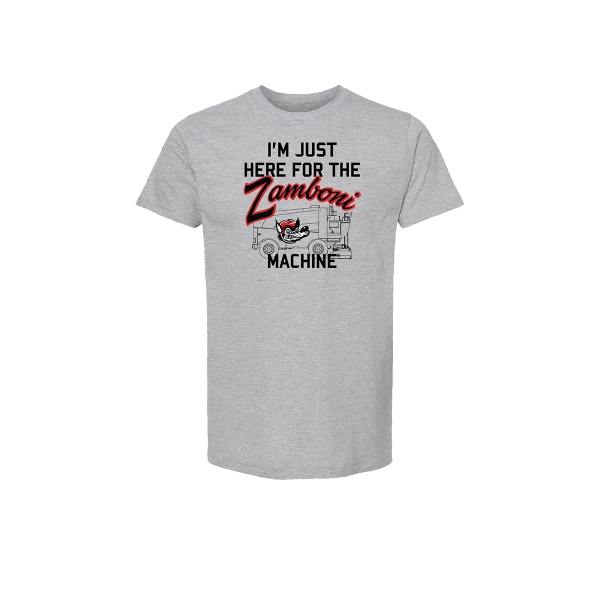 I'm Just Here For The Zamboni Machine Youth T-Shirt