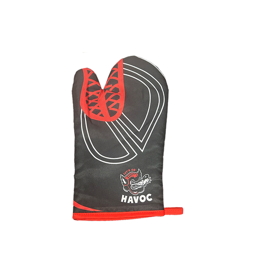 Retro Let's Go Havoc Oven Mitt