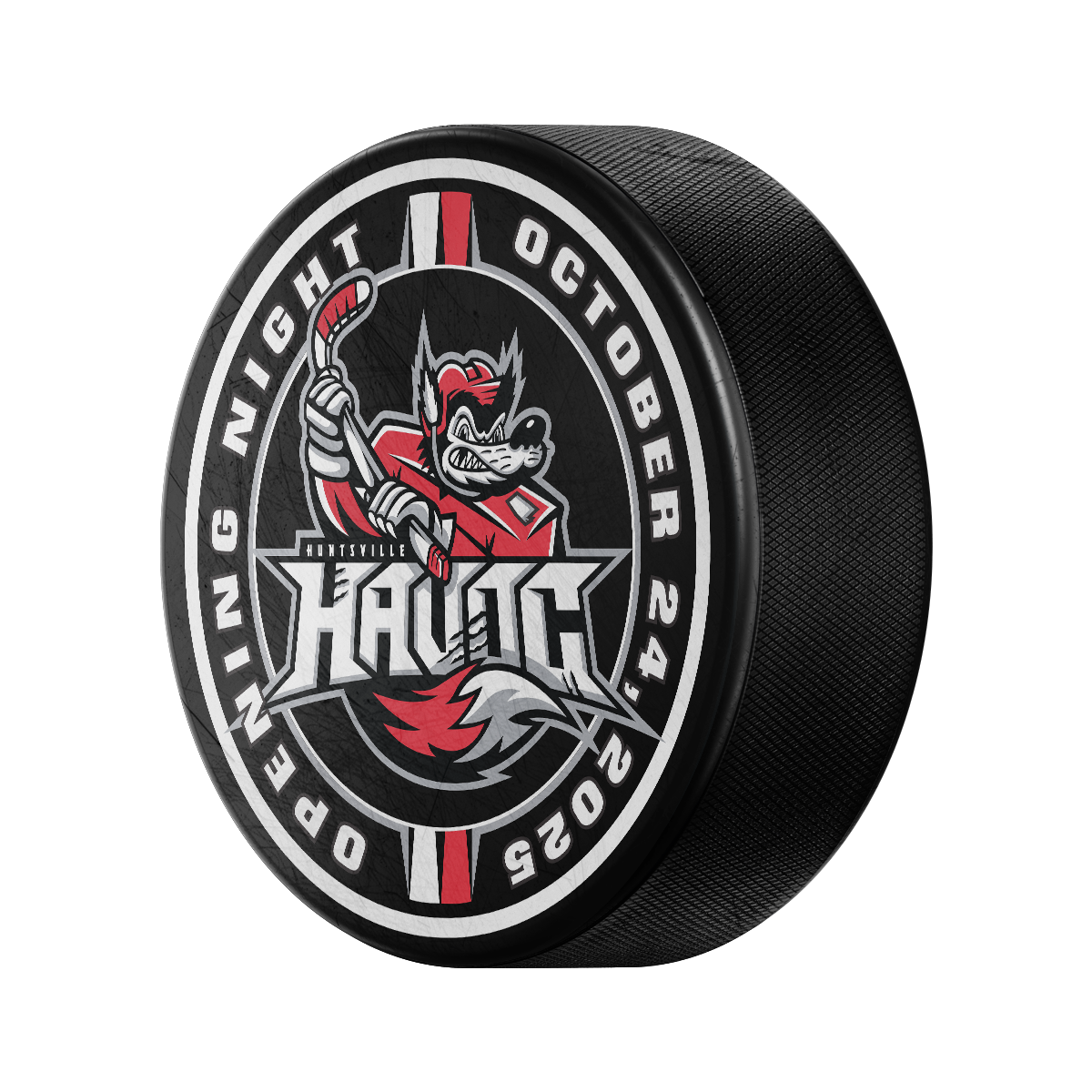 Opening Night Official Game Puck