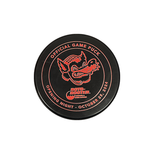 Opening Night 2024 Official Game Puck