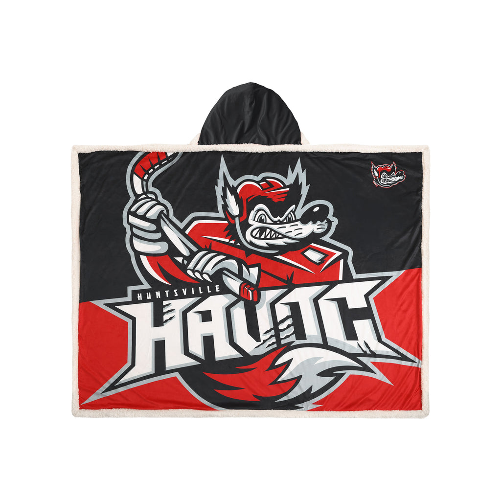 Primary Colorblock Poncho Blanket