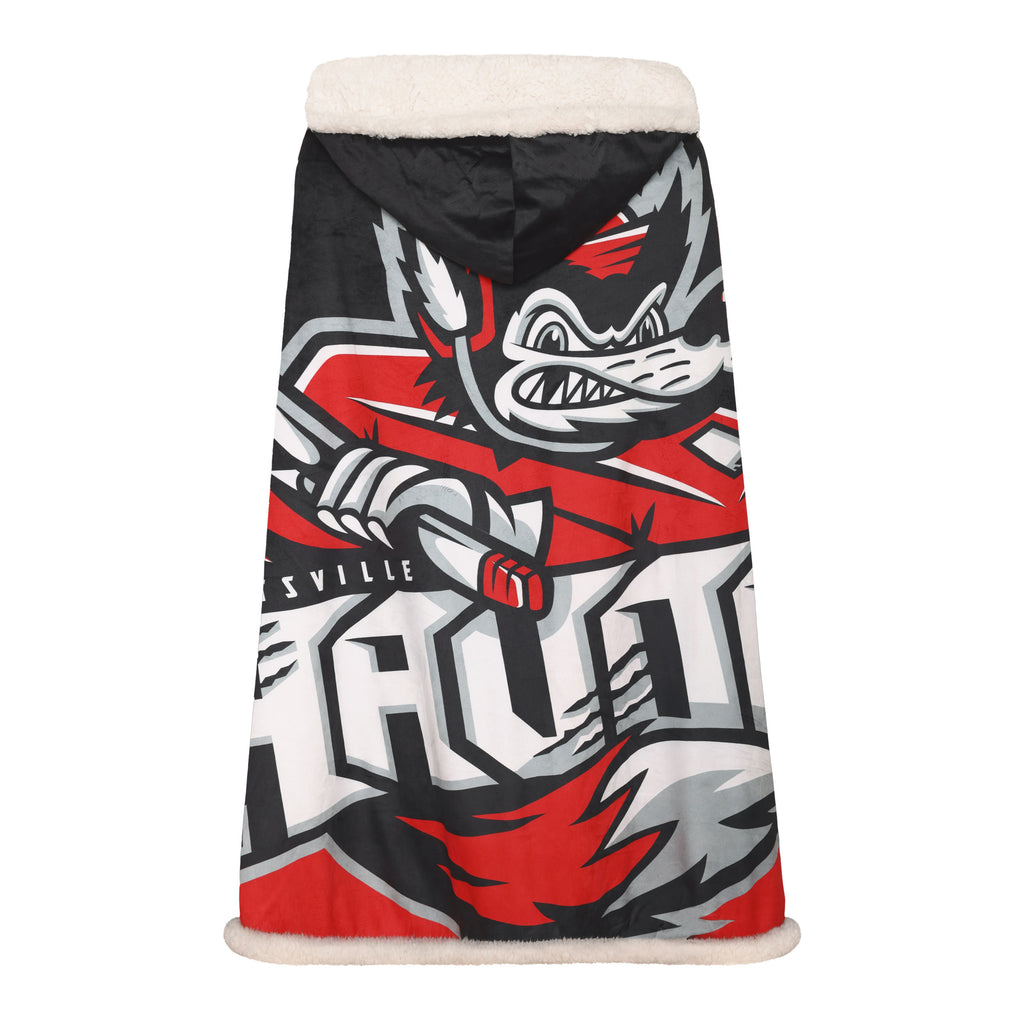 Primary Colorblock Poncho Blanket