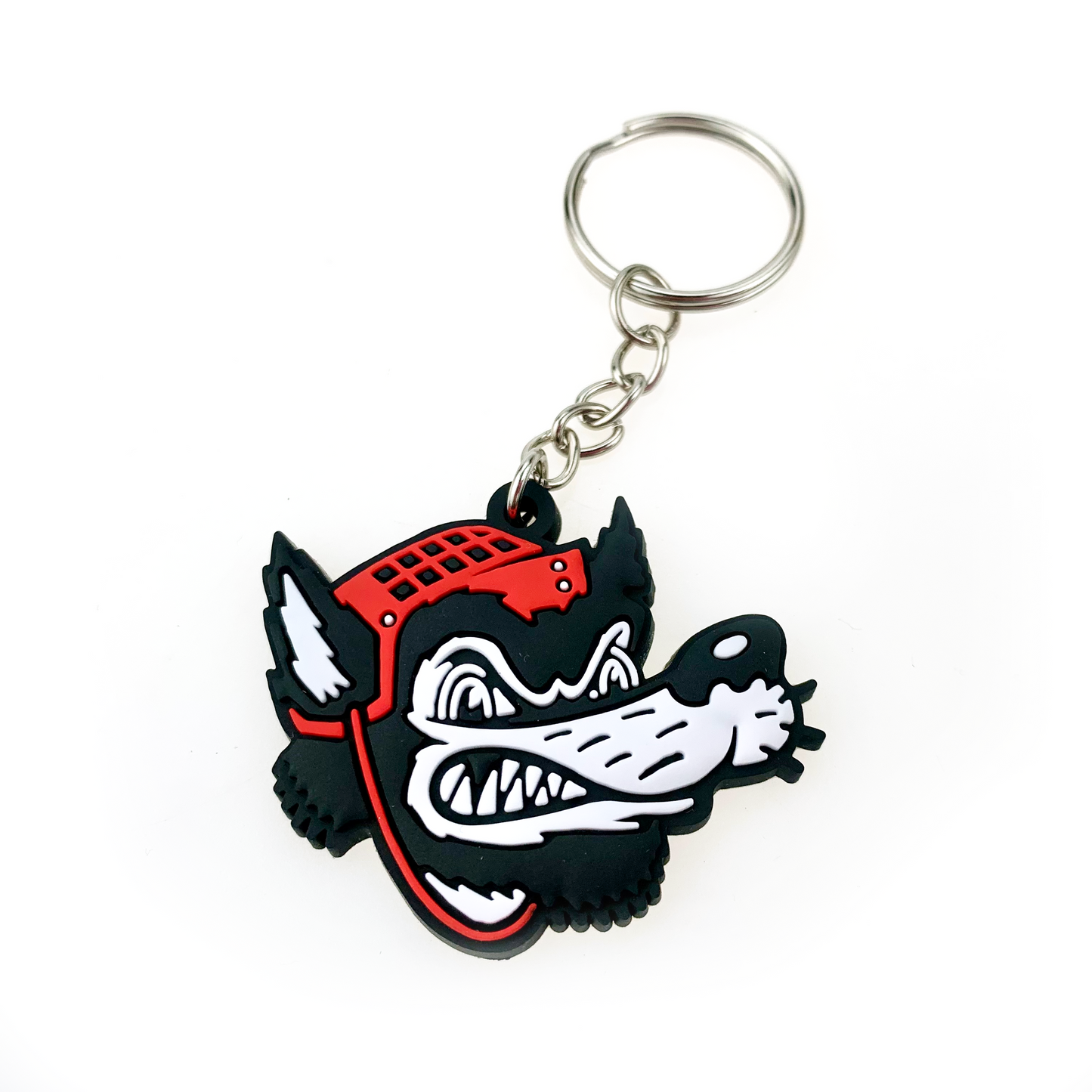 Retro Pack Rubber Keychain