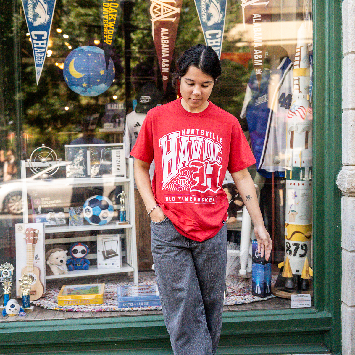 Retro Rush Backhand Shot '47 Franklin T- Shirt