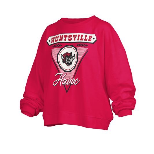 Retro Tucumcari Women's Fleece Crewneck