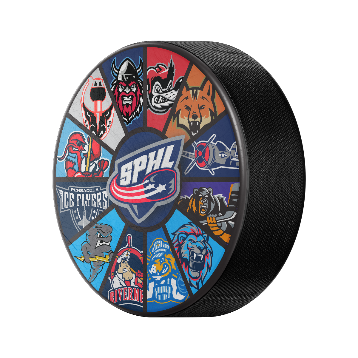 Southern Professional Hockey League Puck
