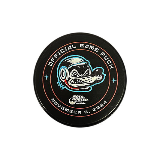 Space Night Official Game Puck