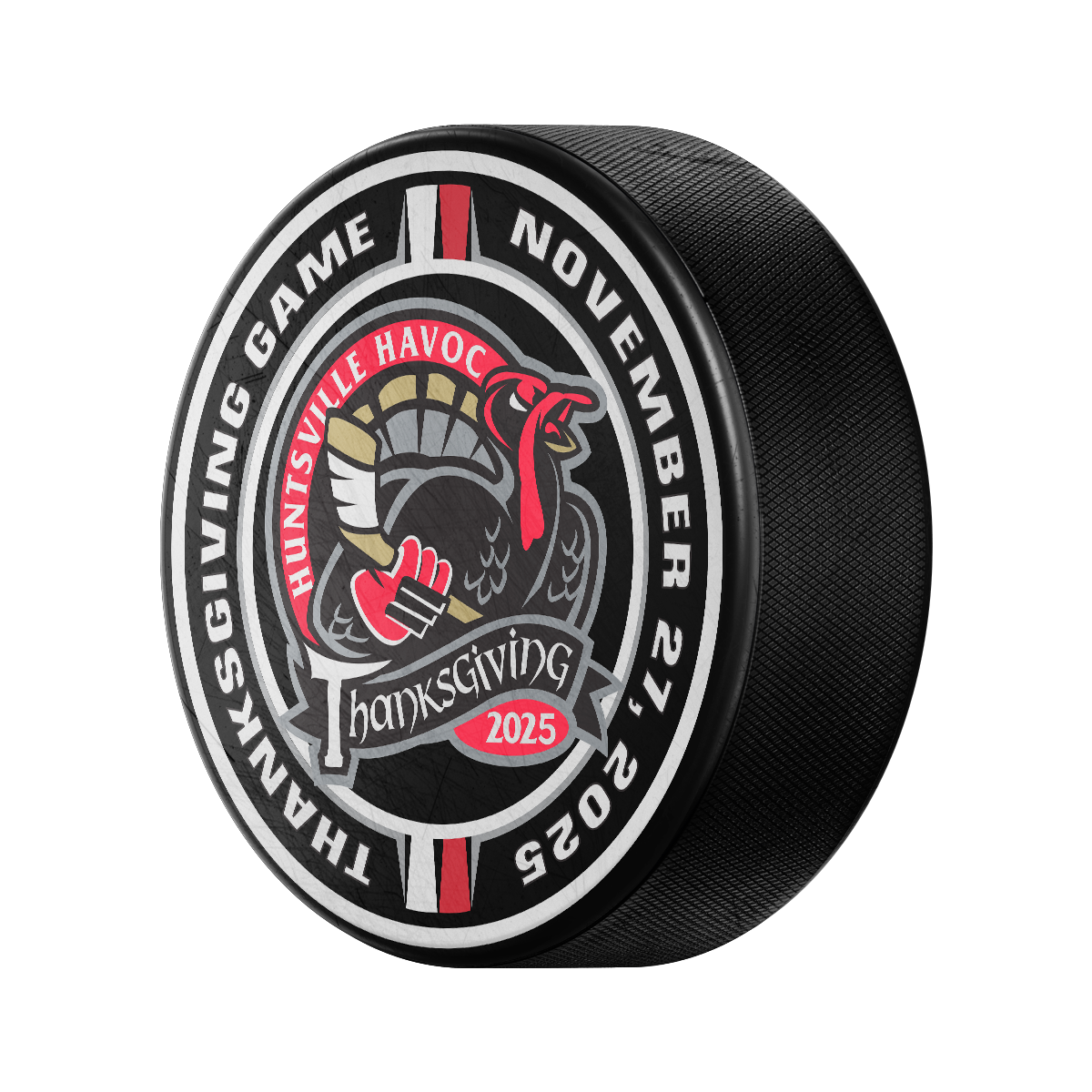 Thanksgiving Game Official Game Puck